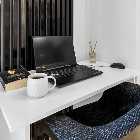 Wola - Parking, Balcony, Workdesk - By Rentujemy * 바르샤바